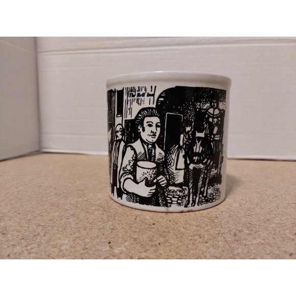 Crowson's Blue Tilton The King of Cheese Staffordshire Potteries Made in England - Picture 4 of 6